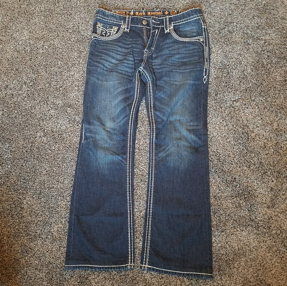 34 x 32 Rock Revival Jeans